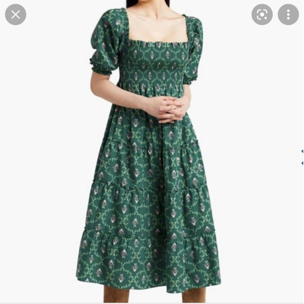 NWT Hill House Home Neslie Emerald Nap Dress